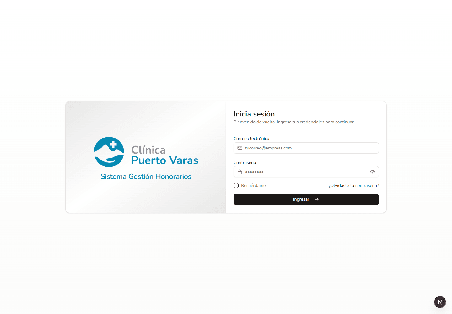 Sistema de Gestión de Honorarios